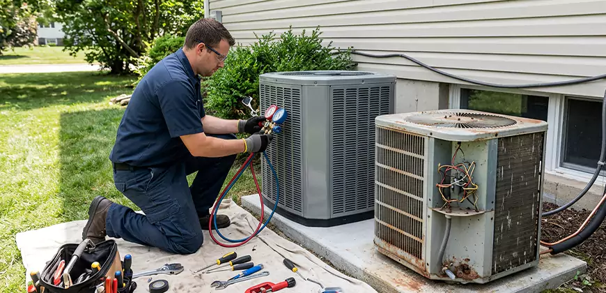 Seasonal AC Checkup in Salt Lake City