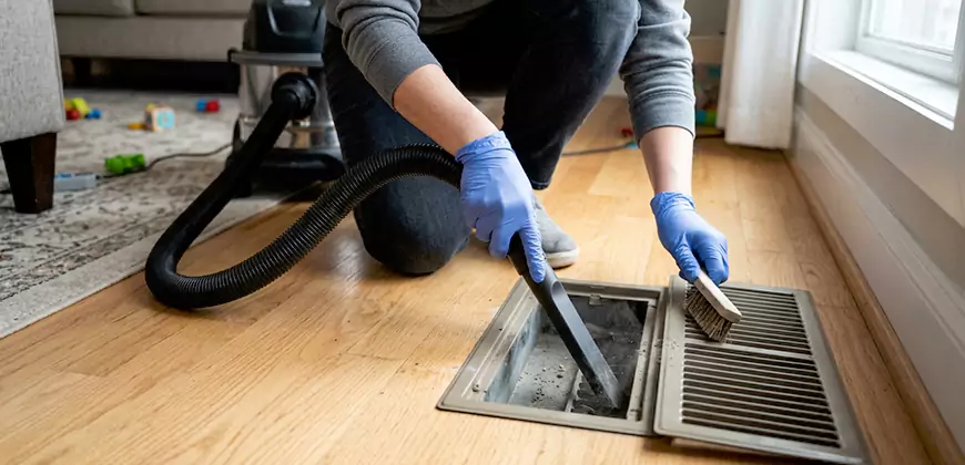 Ducted Heating Filter Cleaning in Salt Lake City
